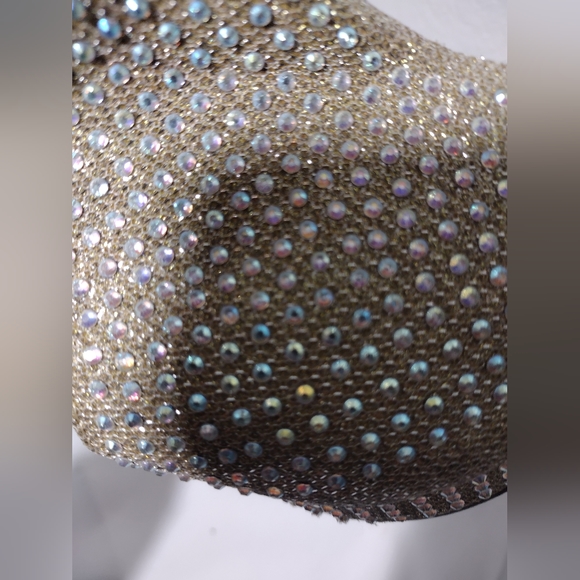 Women's Celeste gold heels - Picture 5 of 5